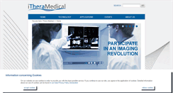 Desktop Screenshot of ithera-medical.com