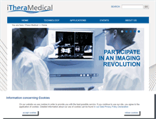 Tablet Screenshot of ithera-medical.com